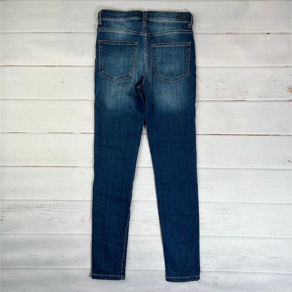 SP Black Label Women's High Rise Skinny Jeans 27 Blue Dark Wash P9585ML Casual - Picture 3 of 8